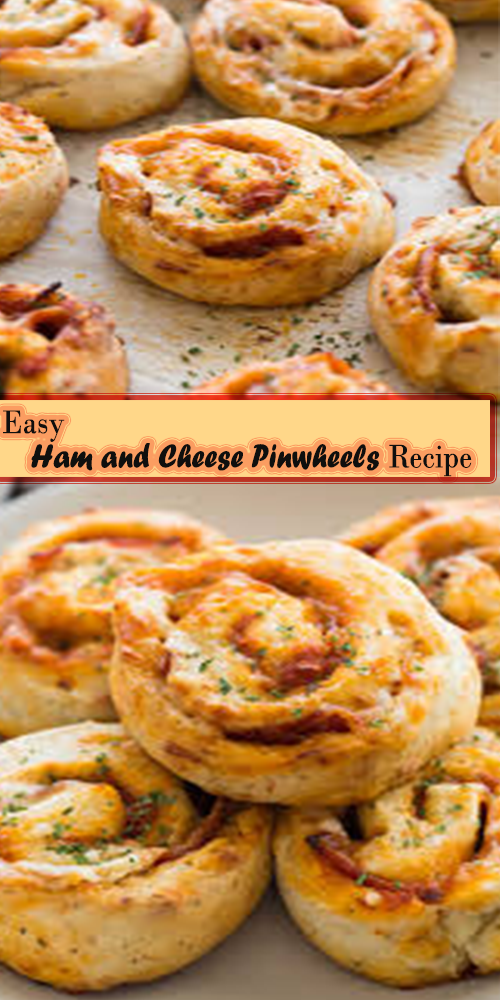 Easy Ham and Cheese Pinwheels Recipe - The Kids Cooking Corner